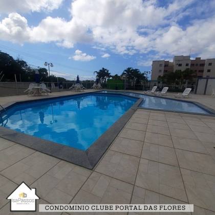 VENDO Apartamento (60M²) no Condomínio Clube Portal das Flores