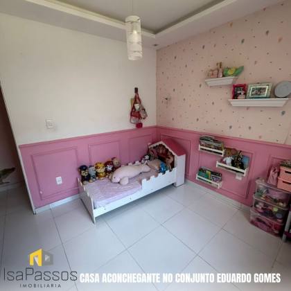 Casa Belíssima e Aconchegante com 160M² no Conjunto Eduardo Gomes