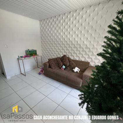 Casa Belíssima e Aconchegante com 160M² no Conjunto Eduardo Gomes