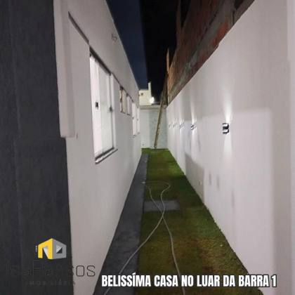 VENDO Casa (AC 96M²/ AT 160M² / ÁREA GOURMET) no LUAR DA BARRA 1