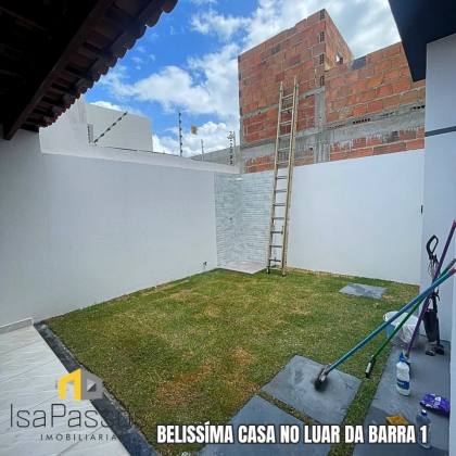 VENDO Casa (AC 96M²/ AT 160M² / ÁREA GOURMET) no LUAR DA BARRA 1