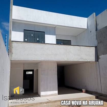 Casa NOVA com 175M² de Área Construída no Bairro Aruana (PERTO DA PRAIA!!!)