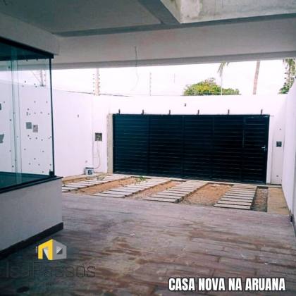Casa NOVA com 175M² de Área Construída no Bairro Aruana (PERTO DA PRAIA!!!)