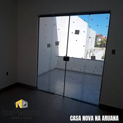 Casa NOVA com 175M² de Área Construída no Bairro Aruana (PERTO DA PRAIA!!!)