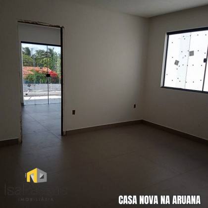 Casa NOVA com 175M² de Área Construída no Bairro Aruana (PERTO DA PRAIA!!!)