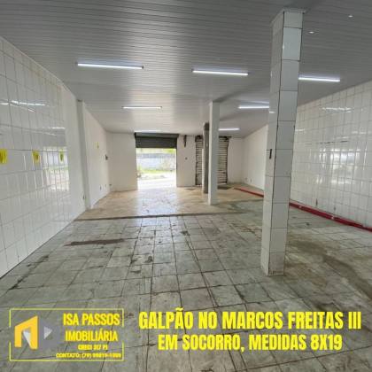 OPORTUNIDADE IMPERDÍVEL! VENDO GALPÃO (152M²) NO MARCOS FREIRE 3