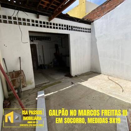 OPORTUNIDADE IMPERDÍVEL! VENDO GALPÃO (152M²) NO MARCOS FREIRE 3