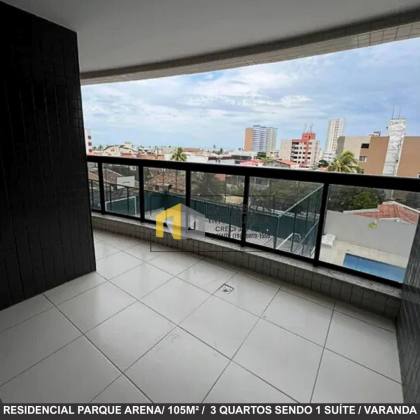 APARTAMENTO VISTA MAR! No Residencial Parque Arena no Bairro Atalaia