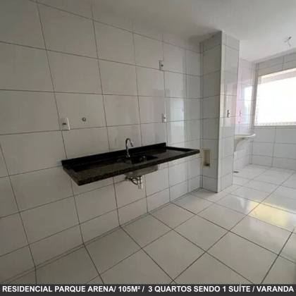 APARTAMENTO VISTA MAR! No Residencial Parque Arena no Bairro Atalaia