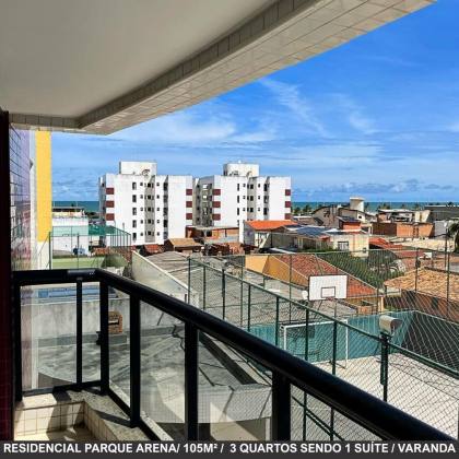 APARTAMENTO VISTA MAR! No Residencial Parque Arena no Bairro Atalaia