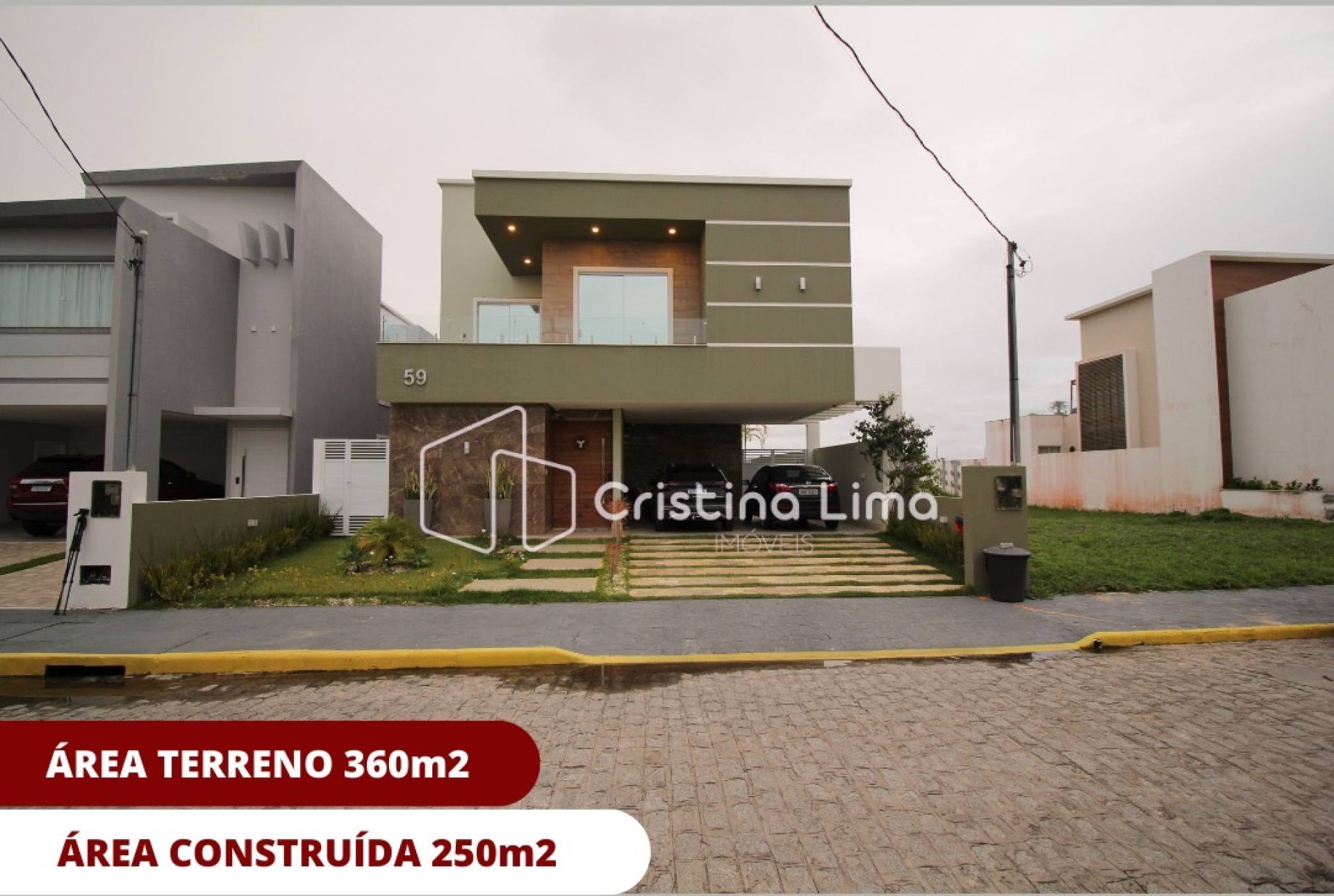 Mansão no Cond. Marta Ferreira - Robalo