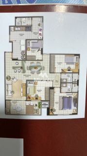 Apartamento Para Vender com 3 quartos sendo 1 suítes no bairro Santa Mônica em Feira De Santana