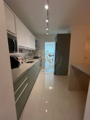 Apartamento novo mobiliado para venda a 150 metros da praia de Perequê