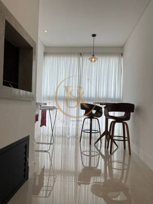 Apartamento novo mobiliado para venda a 150 metros da praia de Perequê