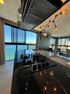 Apartamento à venda vista mar na praia do Perequê