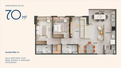 Apartamento Para Vender com 3 quartos 1 suítes no bairro Imbiribeira em Recife