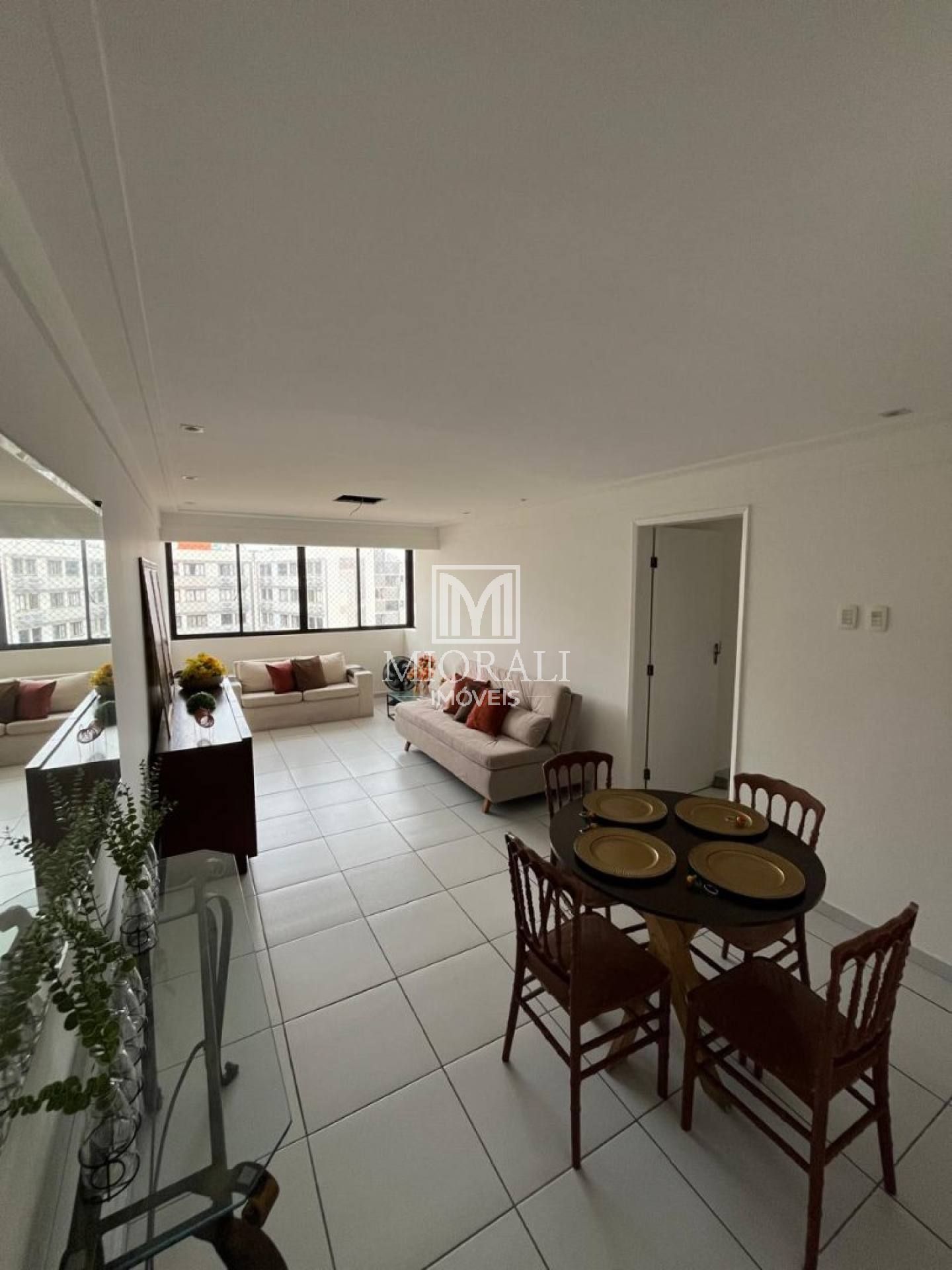 Aluguel de Apartamento Mobiliado 3 Quartos na Ponta Verde – 700m da Praia e Condomínio Incluso