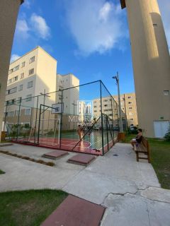 DS - Apartamento térreo 2 quartos (1 suíte) no Residencial Jardim Maceió, Condomínio completo