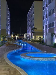 DS - Apartamento térreo 2 quartos (1 suíte) no Residencial Jardim Maceió, Condomínio completo