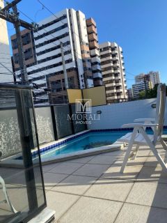 Apartamento na Jatiúca com 3 quartos, suíte, varanda e lazer, próximo ao Harmony