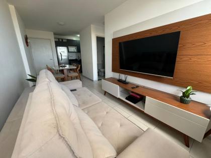 Apartamento 2 quartos (1 suíte) no Residencial Alicante Barro Duro com Lazer completo