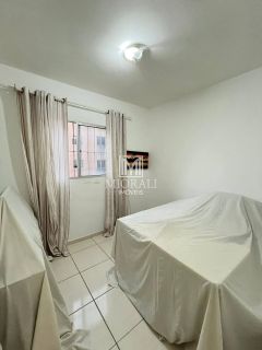 BD - Apartamento mobiliado 2 quartos nascente no Parque Petrópolis III, Tabuleiro