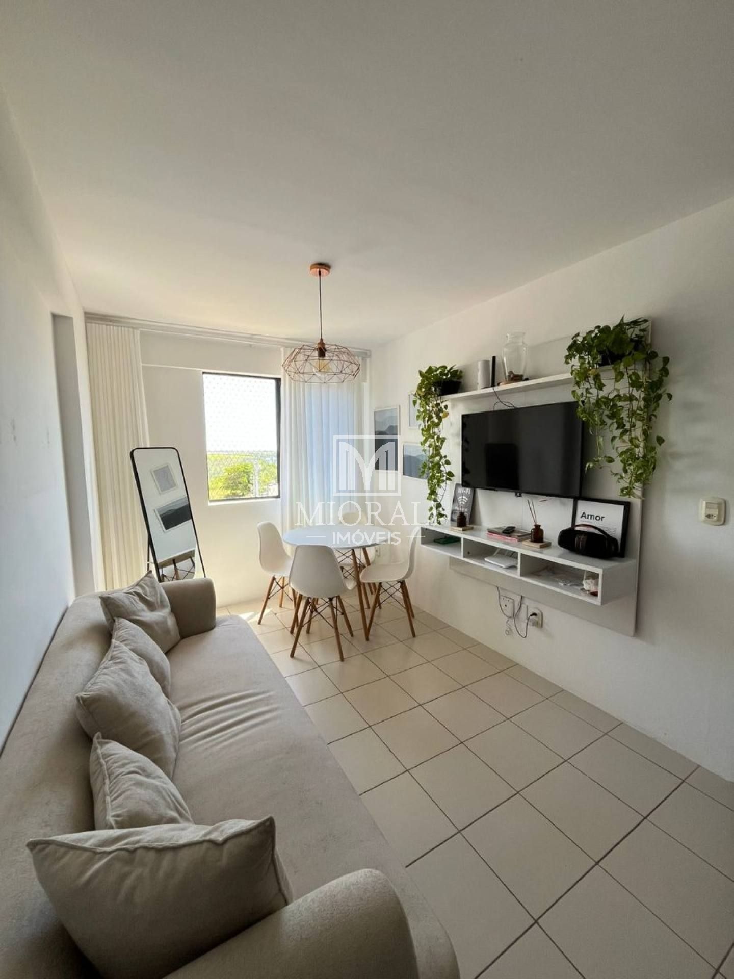 BD - Apartamento com vista mar e elevador no São Jorge, ao lado do Posto Reyauto