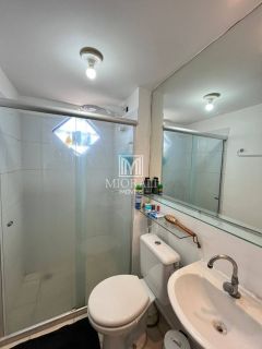 BD - Apartamento com vista mar e elevador no São Jorge, ao lado do Posto Reyauto