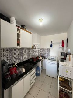 BD - Apartamento com vista mar e elevador no São Jorge, ao lado do Posto Reyauto