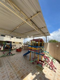 BD - Apartamento com vista mar e elevador no São Jorge, ao lado do Posto Reyauto