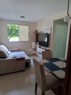 Apartamento com porcelanato no Vale dos Corais, na rua do Mix Mateus Antares
