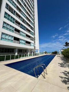 BD - Apartamento pé na areia com 4 suítes e vista mar em todas as suítes no Green Village Residence