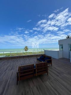 BD - Apartamento pé na areia com 4 suítes e vista mar em todas as suítes no Green Village Residence