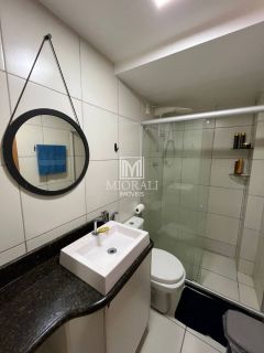 BD - Apartamento 2 quartos com varanda no Edifício Paris, Jatiúca, próximo a Lagoa da Anta