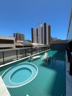 BD - Apartamento 3 quartos nascente porteira fechada no Smart 70 na Ponta Verde