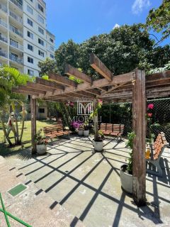 BD - Aluguel de Apartamento 2 quartos com suíte e varanda no Condomínio Villa Bela na Serraria