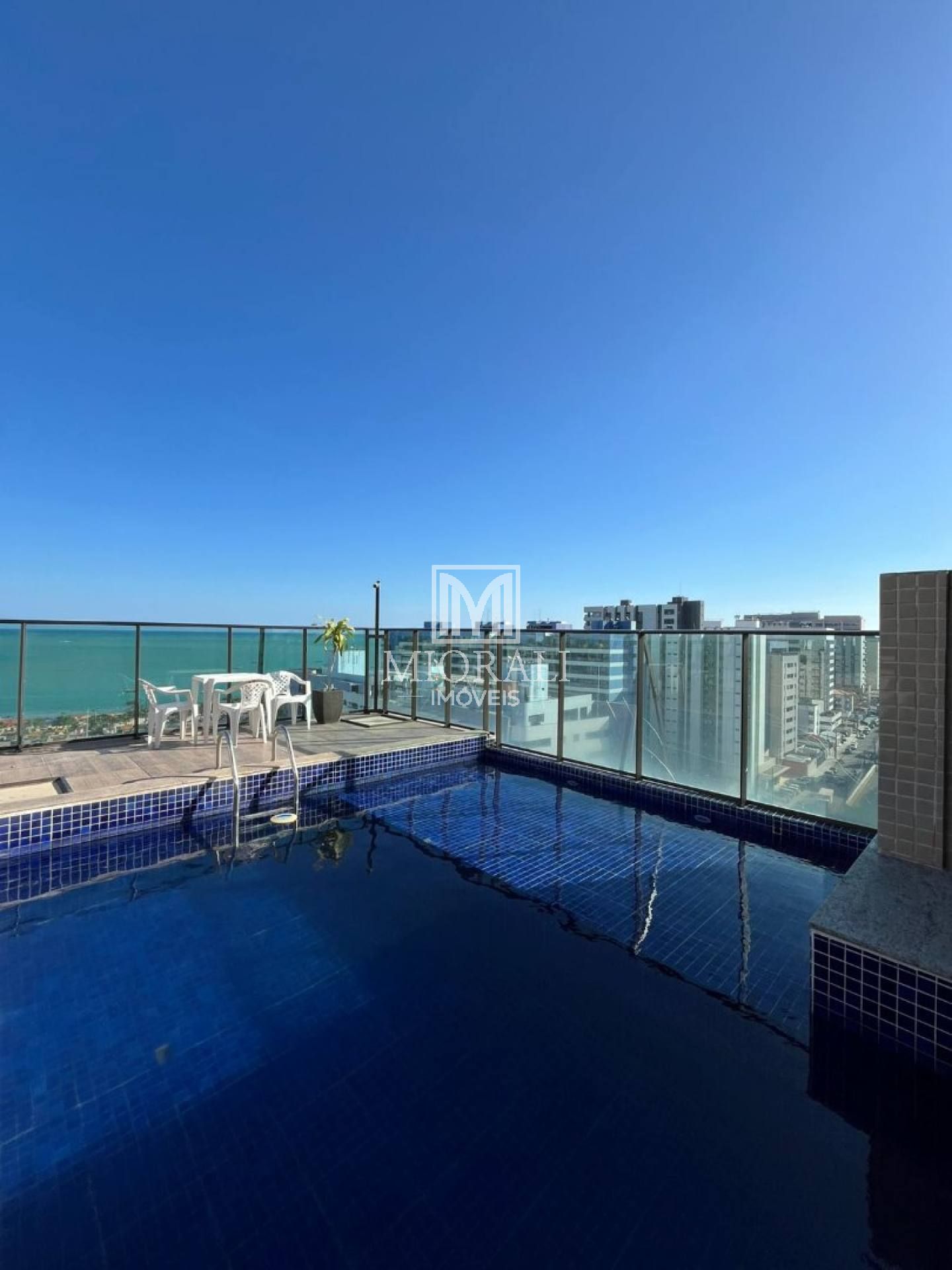 BD - Apartamento nascente na Pajuçara com vista para o mar e lazer completo com 1 quarto, financia!