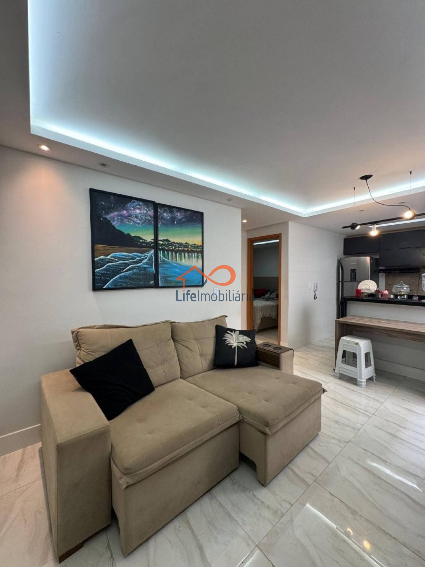 Apartamento com 2/4 no Residencial Alameda da Costa