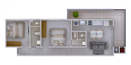 Oportunidade Imperdível – Apartamentos a 1.000 Metros do Mar em Gravatá