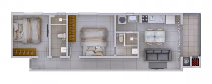 Oportunidade Imperdível – Apartamentos a 1.000 Metros do Mar em Gravatá