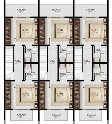 SOBRADO COM DUAS SUÍTES