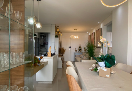 Apartamento Mobiliado com Vista Mar e Rio - Pharol do Porto em Navegantes