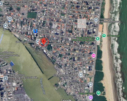 Apartamento Mobiliado com Vista Mar e Rio - Pharol do Porto em Navegantes