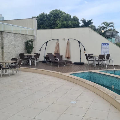 Apartamento Mobiliado com Vista Mar e Rio - Pharol do Porto em Navegantes