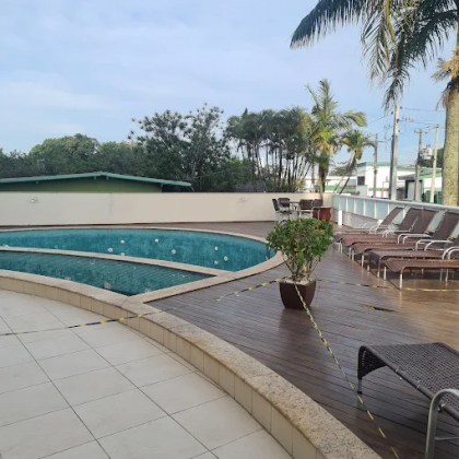 Apartamento Mobiliado com Vista Mar e Rio - Pharol do Porto em Navegantes