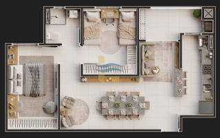 Ibiza Beach Club – Viva o Litoral com Estilo e Conforto