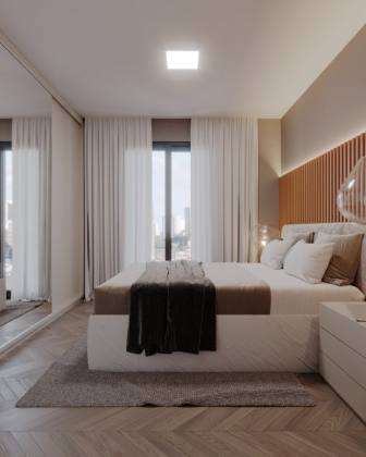 Cobertura a apenas 200 metros do mar