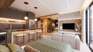 Studios próximos ao Parque Beto Carrero e à praia em Penha