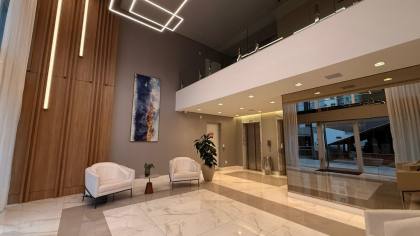 Apartamento alto padrão com terraço privativo e vista para o mar