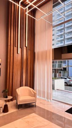 Apartamento alto padrão com terraço privativo e vista para o mar